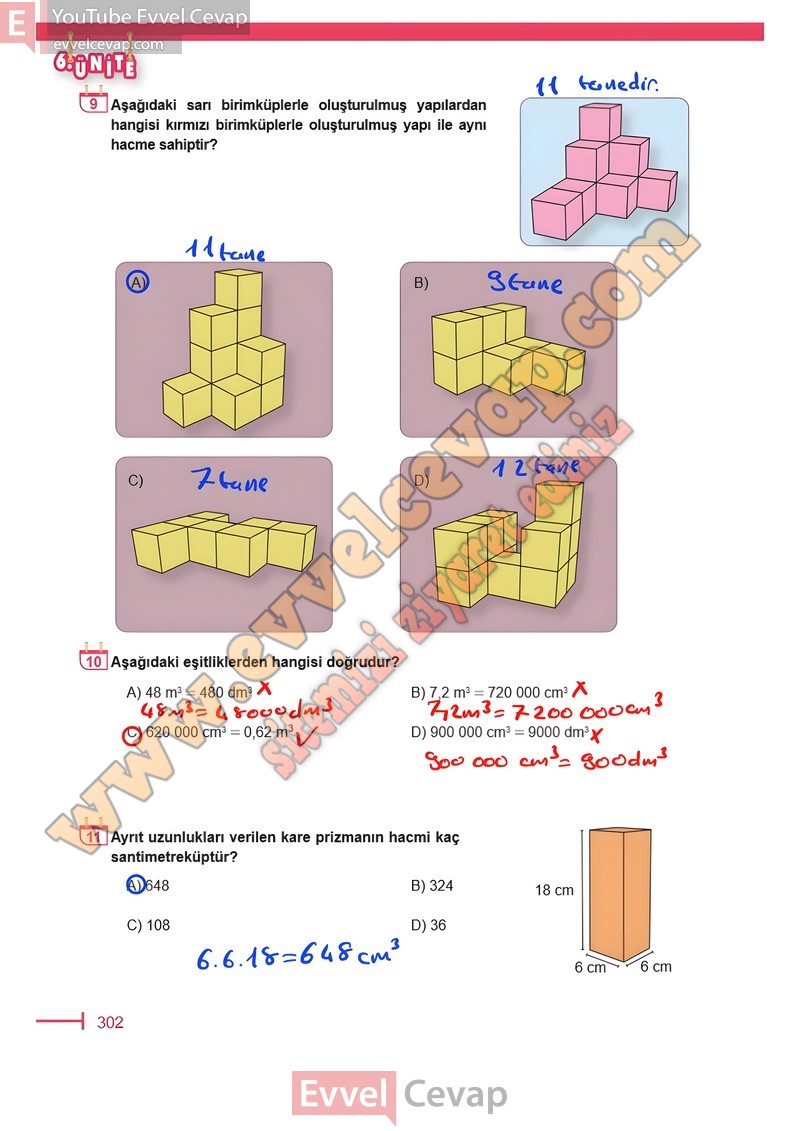 6-sinif-matematik-ders-kitabi-cevaplari-meb-sayfa-302
