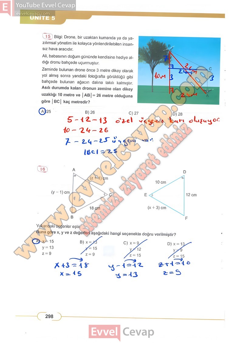 8-sinif-matematik-ders-kitabi-cevabi-meb-sayfa-298