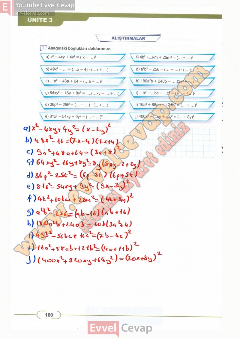 8-sinif-matematik-ders-kitabi-cevaplari-meb-sayfa-160