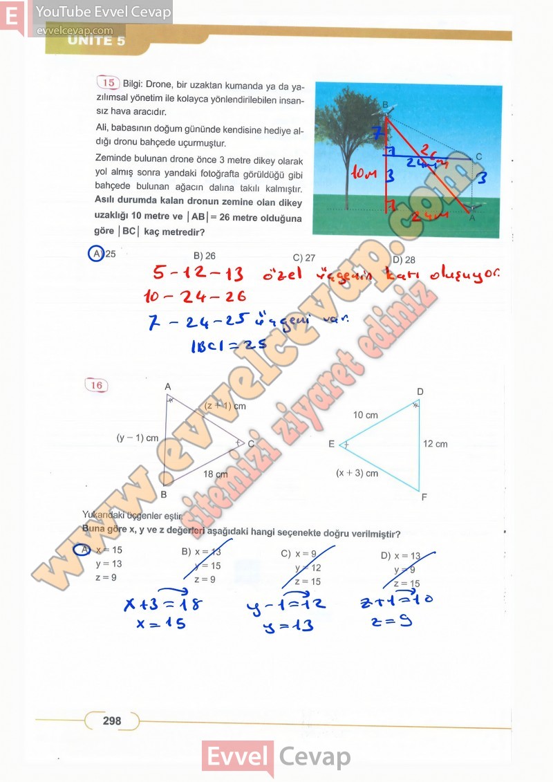 8-sinif-matematik-ders-kitabi-cevaplari-meb-sayfa-298