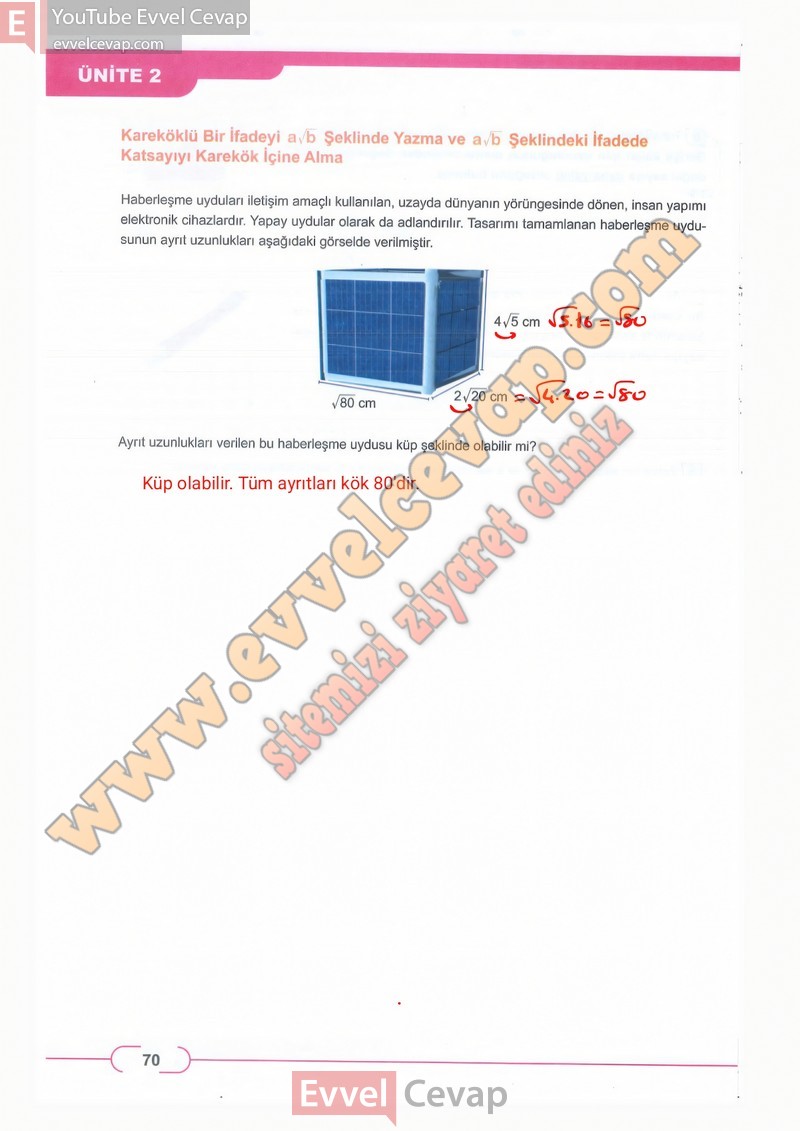8-sinif-matematik-ders-kitabi-cevaplari-meb-sayfa-70