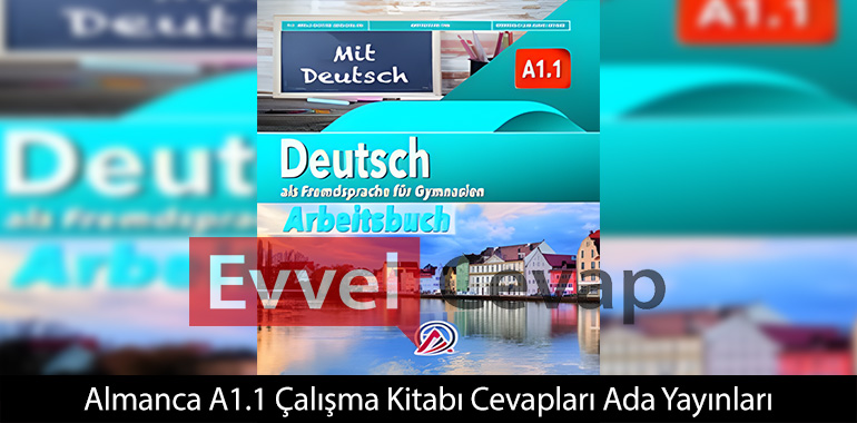 Almanca A1.1 Çalışma Kitabı Cevapları Ada Yayınları