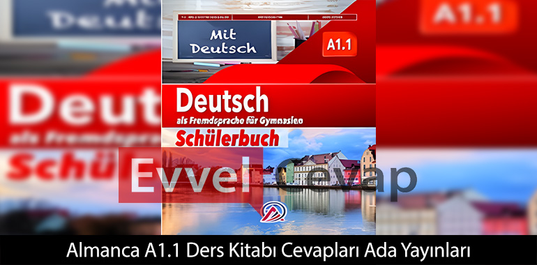 Almanca A1.1 Ders Kitabı Cevapları Ada Yayınları