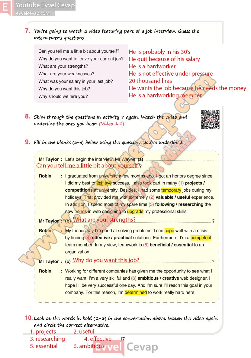 11-sinif-ingilizce-ders-kitabi-cevabi-yildirim-sayfa-17