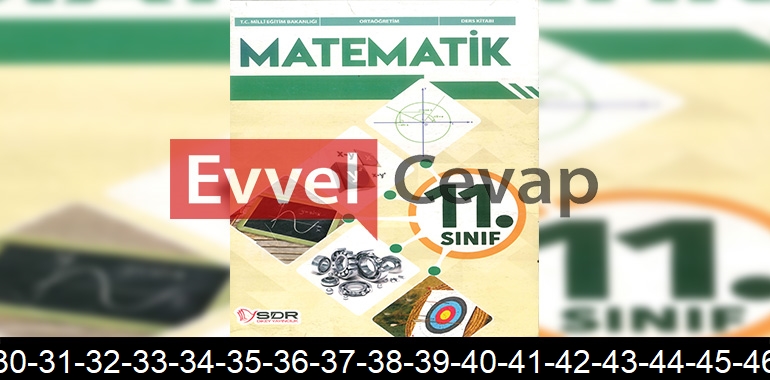 11. Sınıf Matematik Ders Kitabı Cevapları SDR Dikey Yayıncılık Sayfa 25-26-27-28-29-30-31-32-33-34-35-36-37-38-39-40-41-42-43-44-45-46-47-48-49-50-51