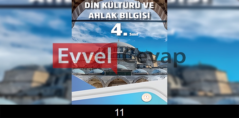 4. Sınıf Din Kültürü Kitabı Cevapları Sayfa 11