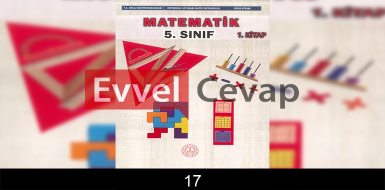 5. Sınıf Matematik Ders Kitabı Cevapları Sayfa 17