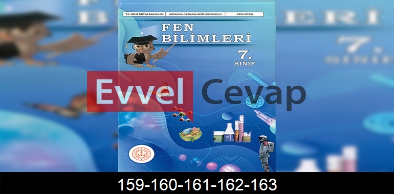 7. Sınıf Fen Bilimleri Ders Kitabı Cevapları Sayfa 159-160-161-162-163
