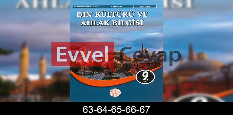 9. Sınıf Din Kültürü Kitabı Cevapları Sayfa 63-64-65-66-67
