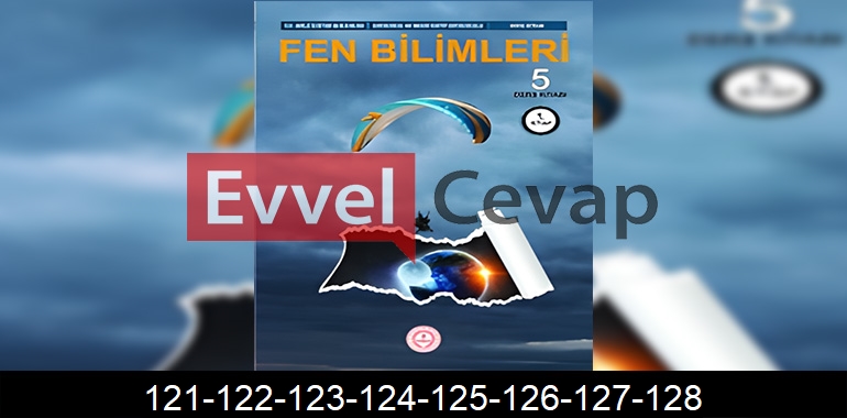 5. Sınıf Fen Bilimleri Ders Kitabı Cevapları Sayfa 121-122-123-124-125-126-127-128