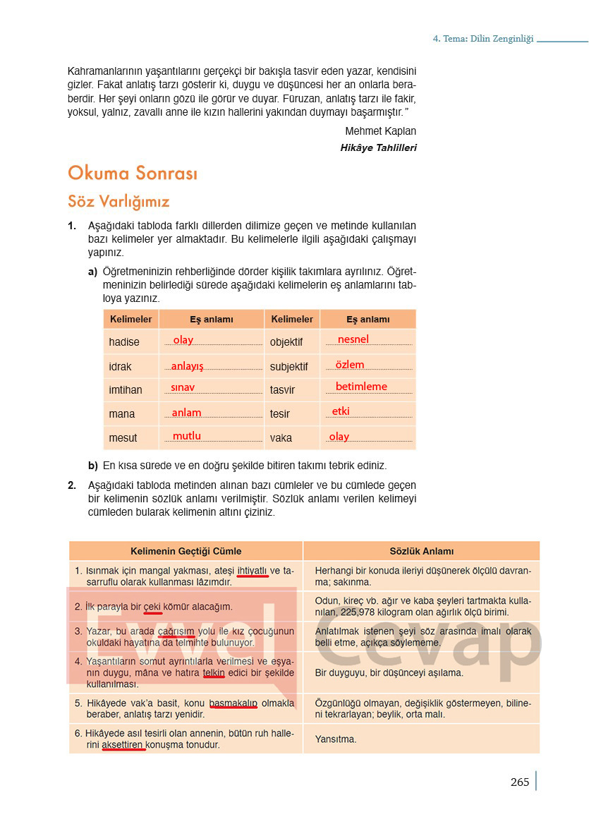 9-sinif-edebiyat-ders-kitabi-cevaplari-meb-yayinlari-sayfa-265