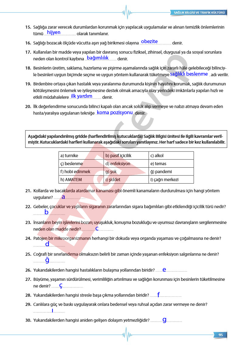 9-sinif-saglik-bilgisi-ve-trafik-kulturu-ders-kitabi-cevaplari-sayfa-95