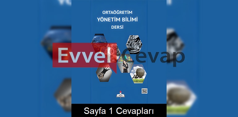 9. Sınıf Yönetim Bilimi Ders Kitabı Cevapları Sayfa 1
