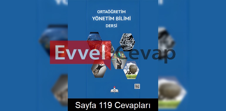 9. Sınıf Yönetim Bilimi Ders Kitabı Cevapları Sayfa 119