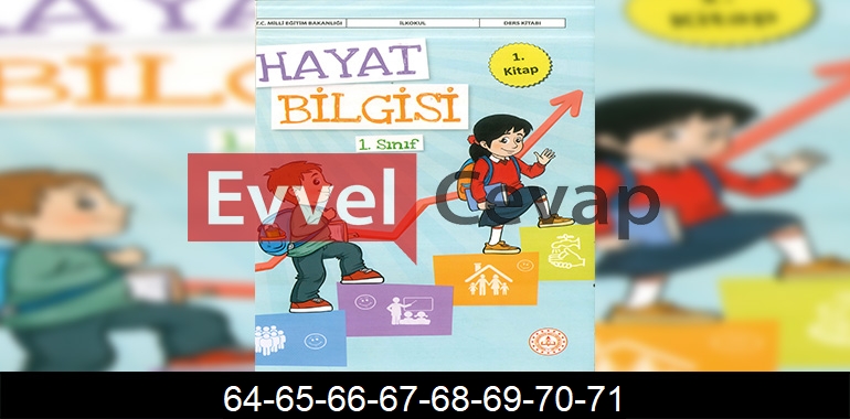 1. Sınıf Hayat Bilgisi 1. Kitap Cevapları Sayfa 64-65-66-67-68-69-70-71