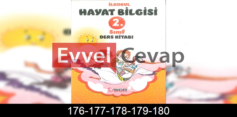2. Sınıf Hayat Bilgisi SDR Dikey Yayıncılık Cevapları Sayfa 176-177-178-179-180