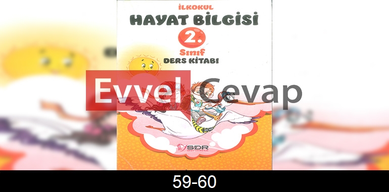 2. Sınıf Hayat Bilgisi SDR Dikey Yayıncılık Cevapları Sayfa 59-60