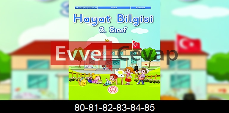 3. Sınıf Hayat Bilgisi Ders Kitabı Cevapları Sayfa 80-81-82-83-84-85