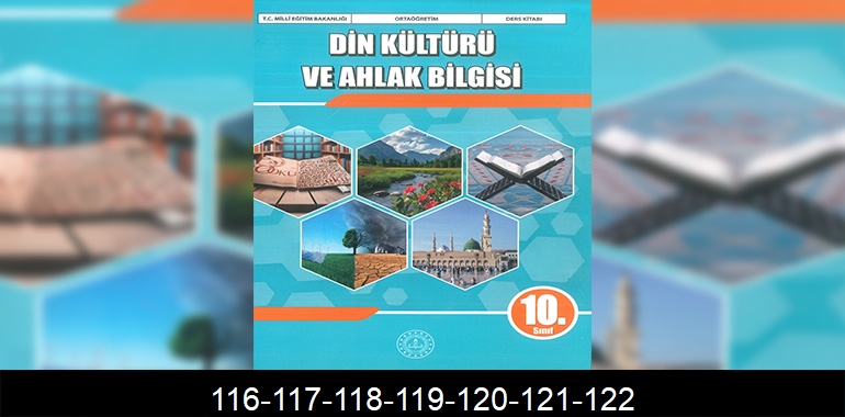 10. Sınıf Din Kültürü Ders Kitabı Cevapları Meb Yayınları Sayfa 116-117-118-119-120-121-122