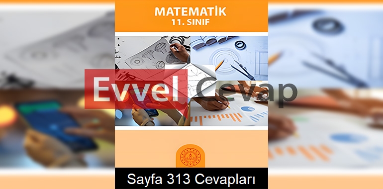 11. Sınıf Matematik Ders Kitabı Cevapları Sayfa 313