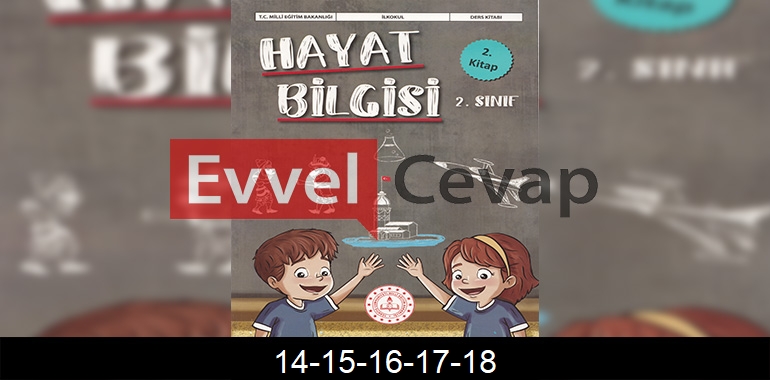 2. Sınıf Hayat Bilgisi Ders Kitabı Cevapları Meb Yayınları (2. Kitap) Sayfa 14-15-16-17-18