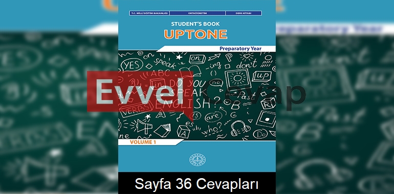 İngilizce Uptone Volume 1 Ders Kitabı Cevapları Meb Yayınları Sayfa 36