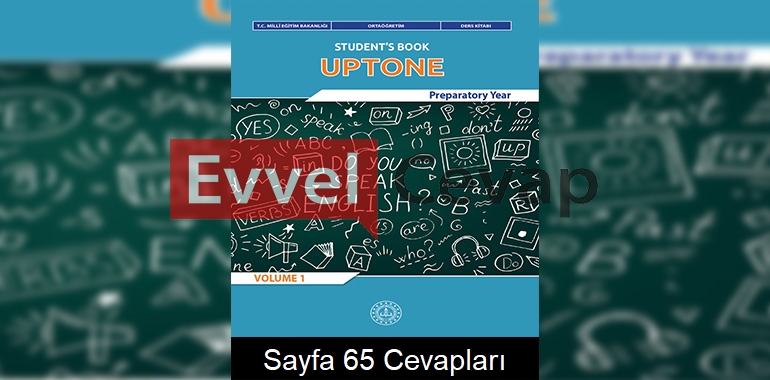 İngilizce Uptone Volume 1 Ders Kitabı Cevapları Meb Yayınları Sayfa 65