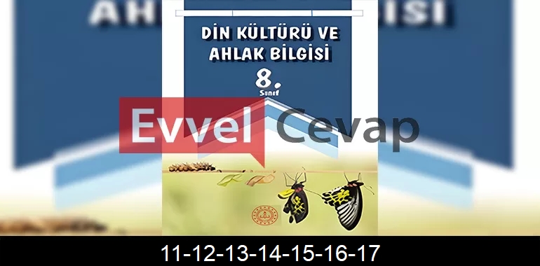 8. Sınıf Din Kültürü Ders Kitabı Cevapları Meb Yayınları Sayfa 11-12-13-14-15-16-17