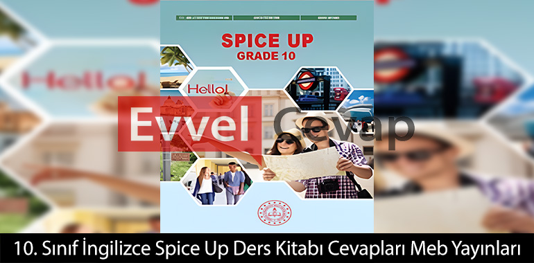 10. Sınıf İngilizce Ders Kitabı Spice Up Cevapları 2026-2027