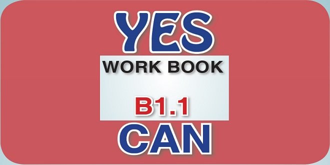İngilizce Meb Yayınları Yes You Can B1.1 Workbook Cevapları