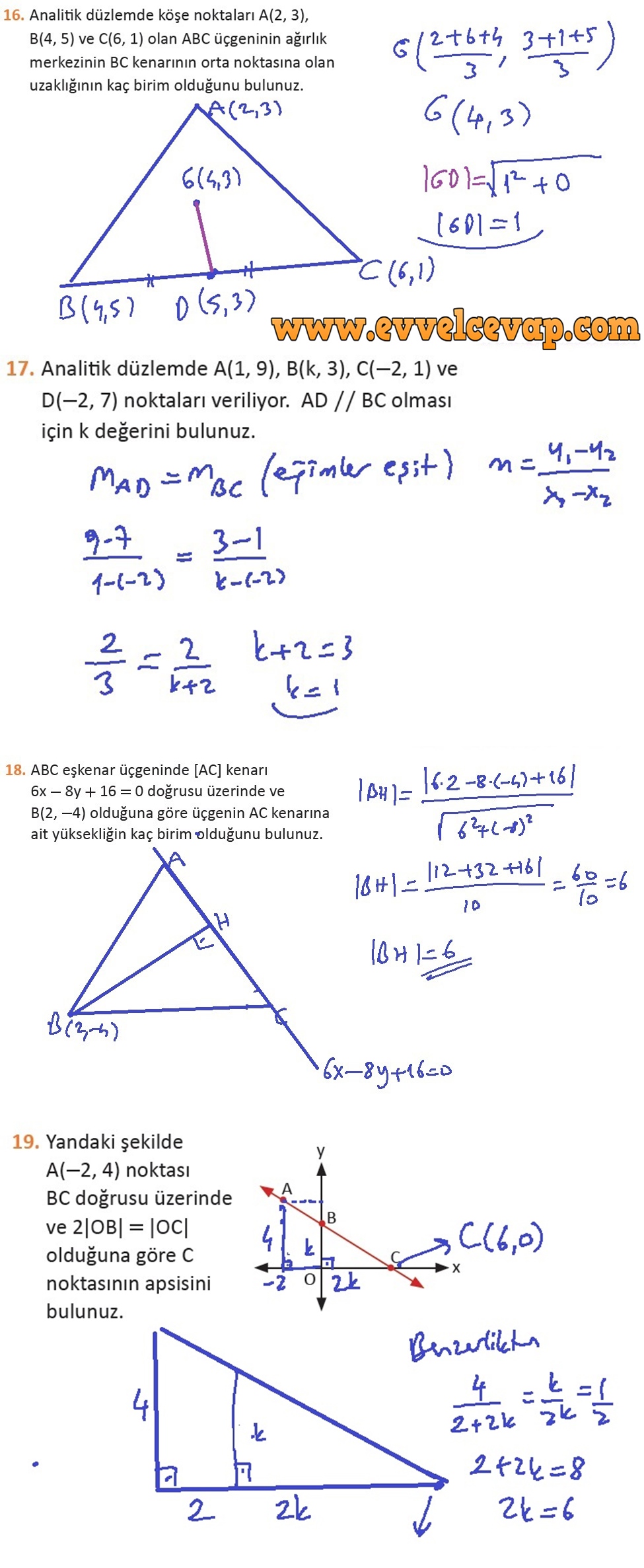 11. Sınıf Meb Yayınları Matematik Ders Kitabı Sayfa 119 Cevapları