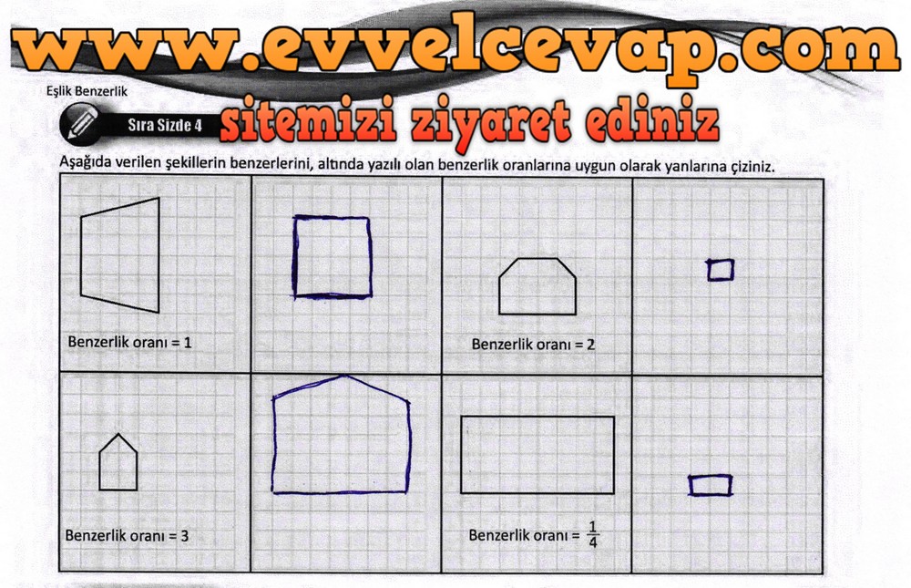 8. Sınıf Matematik Ders Kitabı Sayfa 176 Cevapları Meb Yayınları