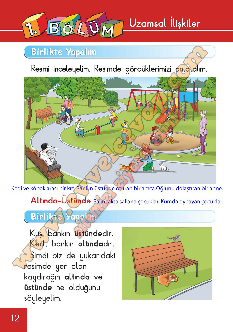 1. Sınıf Matematik Meb Yayınları Ders Kitabı Cevapları Sayfa 12