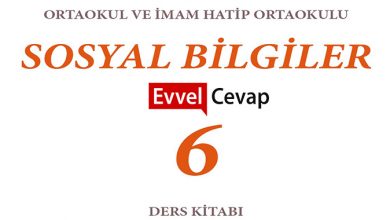 6. Sınıf Sosyal Bilgiler Ders Kitabı Cevapları Meb Yayınları