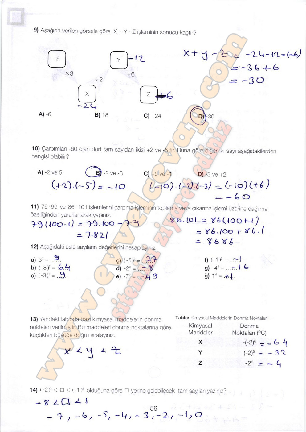 3 sınıf matematik ders kitabı sayfa 55 56 57