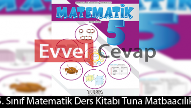 5. Sınıf Matematik Ders Kitabı Cevapları Tuna Matbaacılık