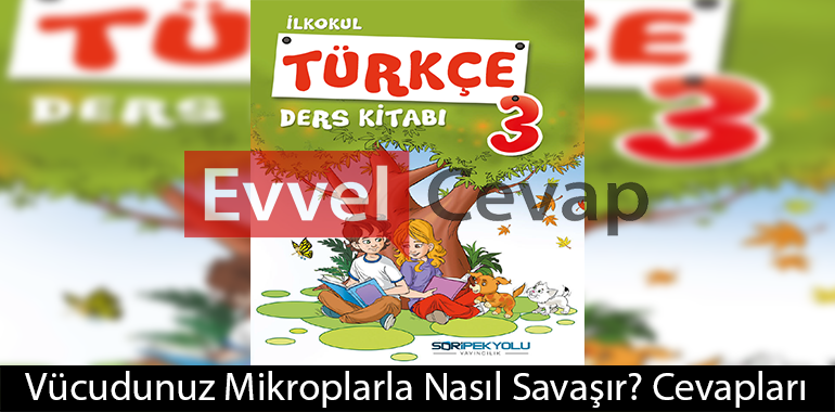 Vücudunuz Mikroplarla Nasıl Savaşır? Metni Etkinlik Cevapları (3. Sınıf Türkçe)