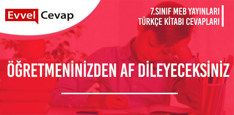 7. Sınıf Türkçe Ders Kitabı Sayfa 50-51-52-53 Cevapları Meb Yayınları