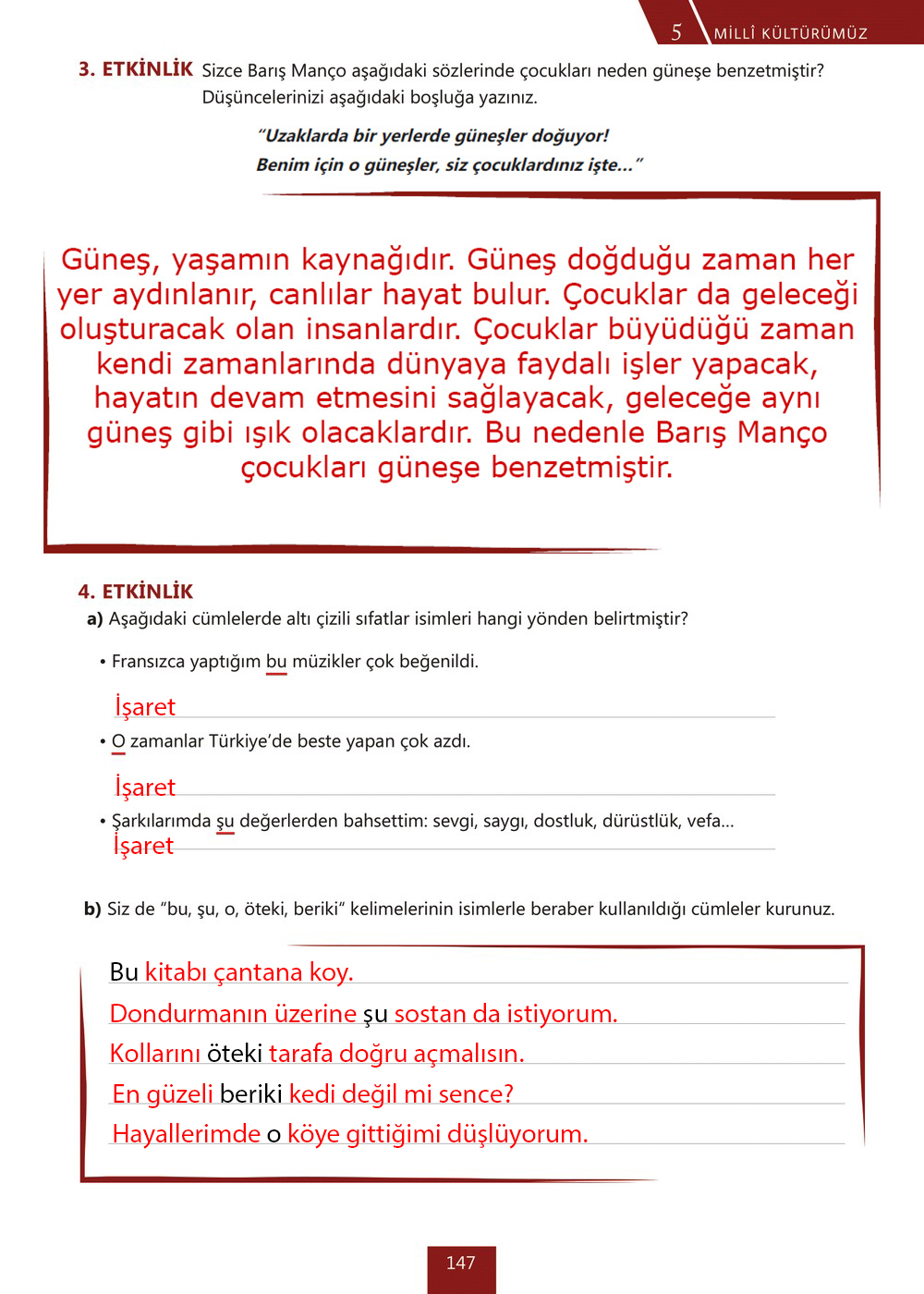 6 sınıf meb yayınları türkçe ders kitabı cevapları sayfa 140 141 142