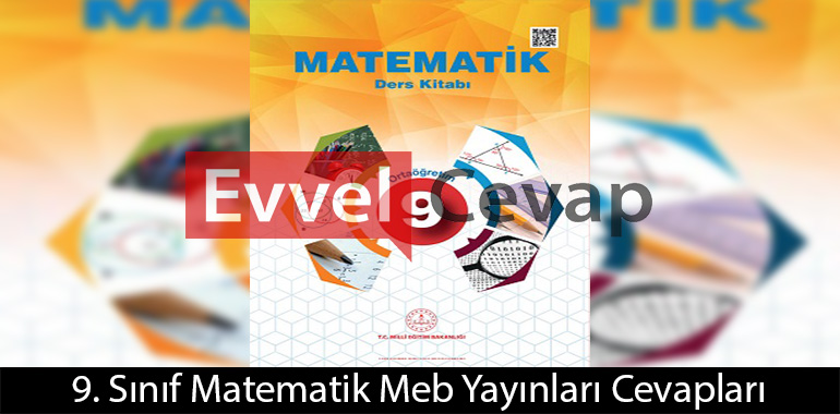 9. Sınıf Matematik Ders Kitabı Cevapları Meb Yayınları