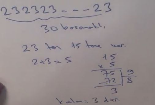 11 e bölümünden kalan