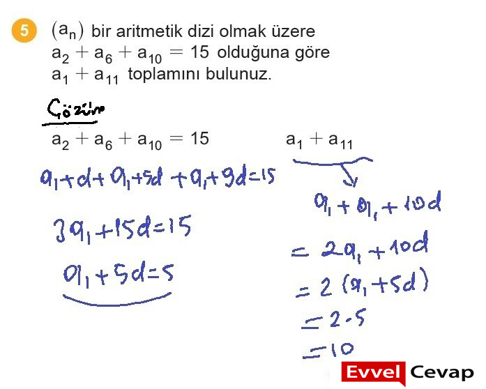 aritmetik dizi