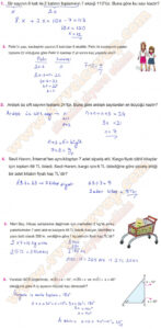 7. Sınıf Matematik Ders Kitabı Sayfa 100 Cevapları Berkay Yayıncılık