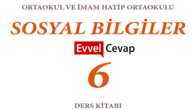 6. Sınıf Sosyal Bilgiler Meb Yayınları Ders Kitabı Cevapları