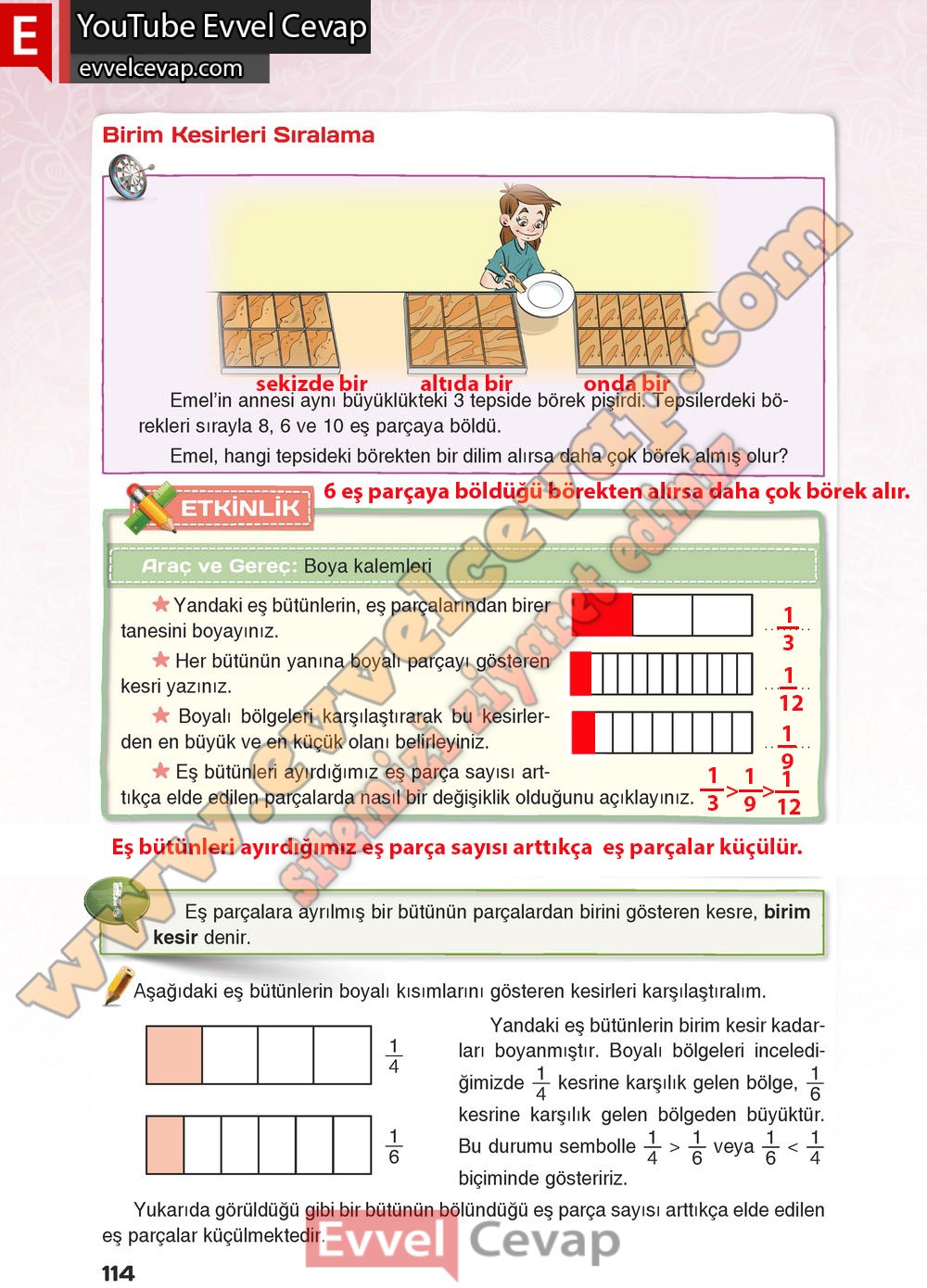 4 sınıf matematik kitabı sayfa 114 cevapları