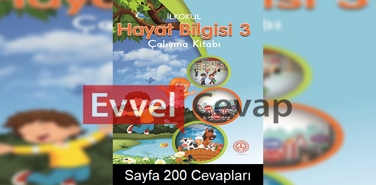 3. Sınıf Hayat Bilgisi Çalışma Kitabı Meb Yayınları Cevapları Sayfa 200