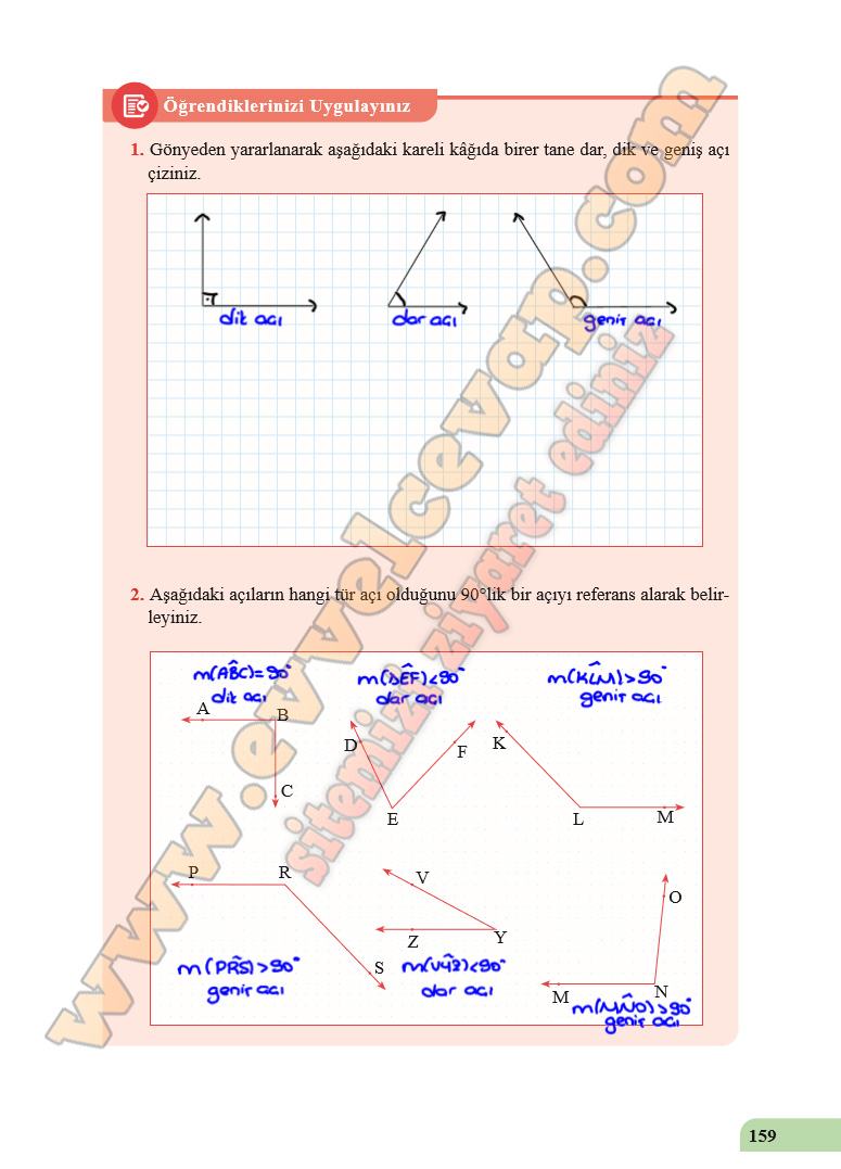 5 sınıf matematik ders kitabı sayfa 155 159