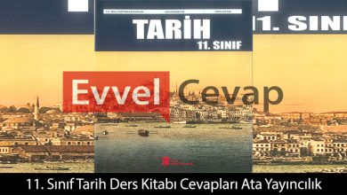 11. Sınıf Tarih Ders Kitabı Cevapları Ata Yayıncılık
