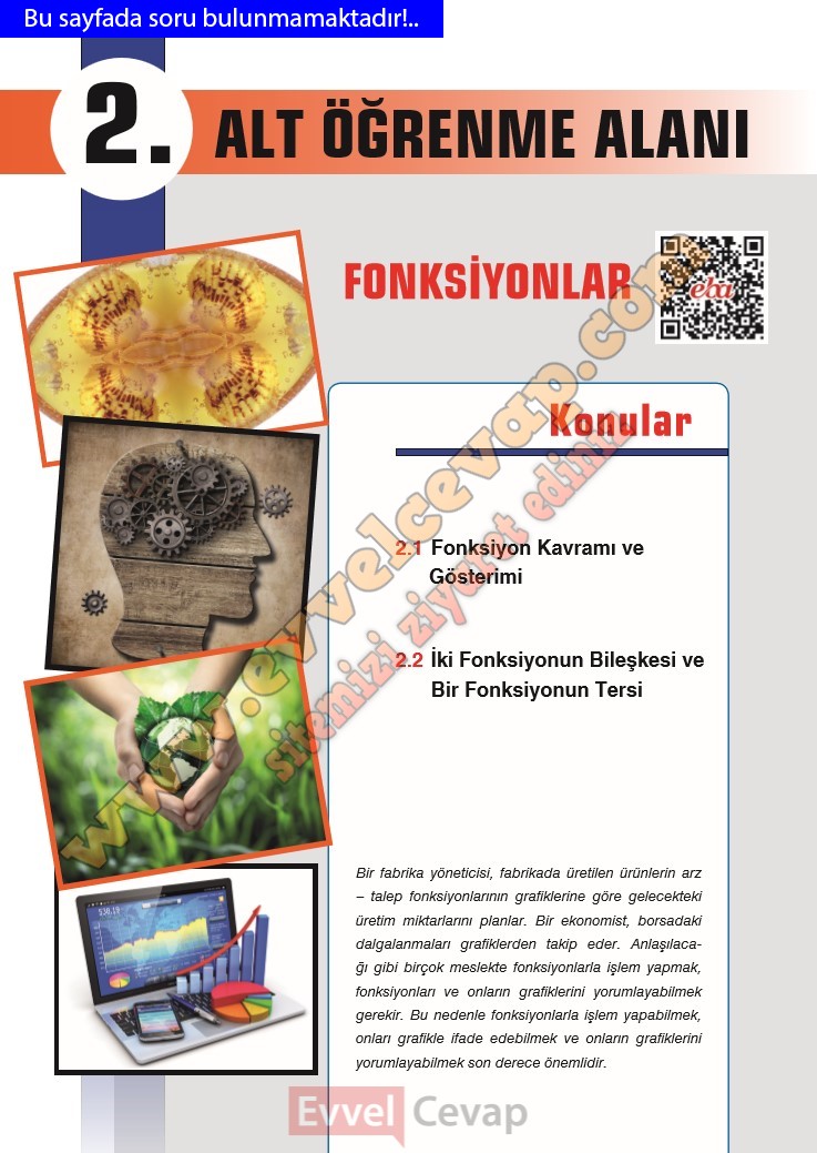 evvel cevap 10 sınıf matematik sayfa 56 cevapları