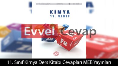 11. Sınıf Kimya Ders Kitabı Cevapları